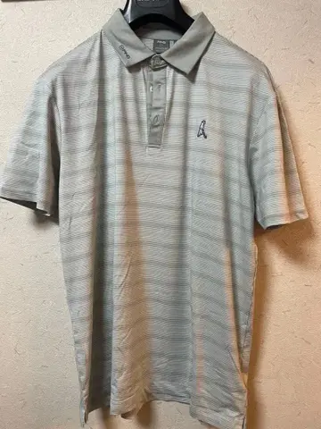 PING 남성용 골프 슈퍼 스트레치 피케 셔츠 그레이