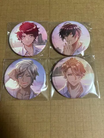 A3 AGF 캔뱃지 봄 4개 세트