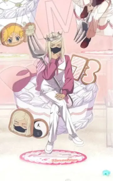 도리베 타피오카 산즈 하루치요 BIG 아크릴 스탠드