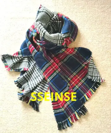 SSEINSE Reversible 체크&체크 스톨