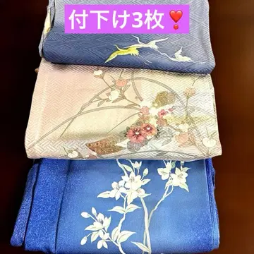 기모노 부착식 묶음 판매 3장(^^) 리메이크용
