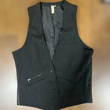 블랙 스트라이프 버튼 베스트 SM SADHU