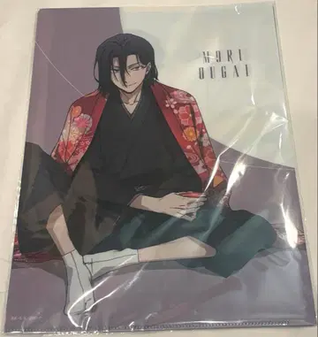 문호 스트레이독스 AGF 한정판 클리어 파일 모리 오가이 다자이 오사무