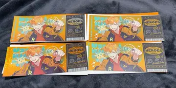 HEROES half Anniversary 티켓풍 카드 우사미 리토