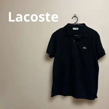 새상품급 Lacoste 라코스테 블랙 피케 셔츠 5사이즈