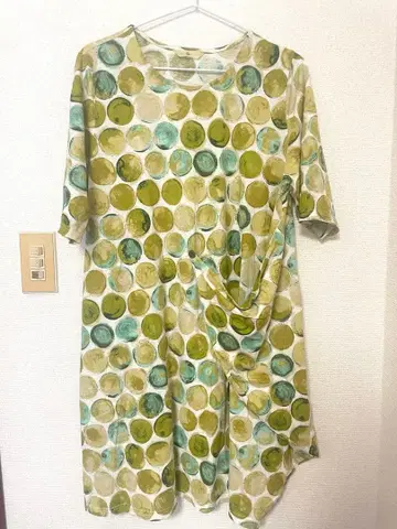 유 코타케 마사 튜닉 원피스 반팔