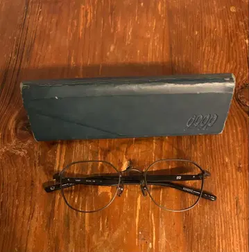 999.9 포나인즈 안경 S-645T 다크 그레이 매트 렌즈 없음