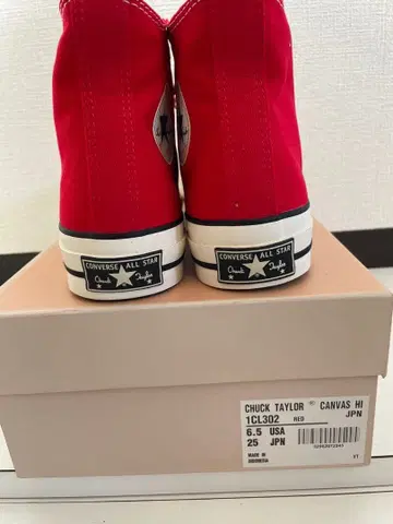 CONVERSE CHUCK TAYLOR CANVAS HI 1CL302