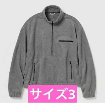 PURE SILK COMFORT FLEECE HALF ZIP P/O