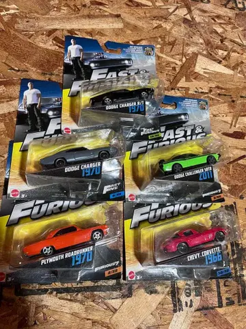 마텔 와일드 스피드 미니카 5대 세트