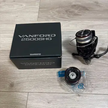 SHIMANO VANFORD 2500SHG 낚시릴과 스풀 세트