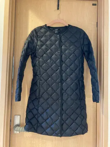 UNIQLO 블랙 퀼팅 자켓 S 미사용