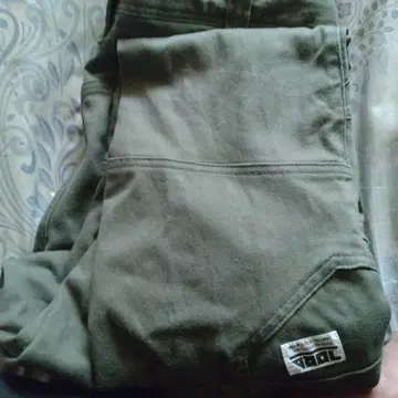 도라이치 카고 팬츠 올리브 그린 남성용 상태 깨끗합니다 3L