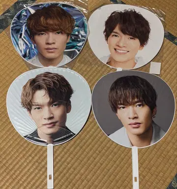 SnowMan 후카사와 타츠야 부채 세트