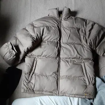 M3 베이지 다운 자켓 L 사이즈
