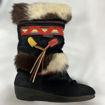 TECNICA(테크니카 사이즈 36 퍼 부츠 22-23cm 이탈리아제