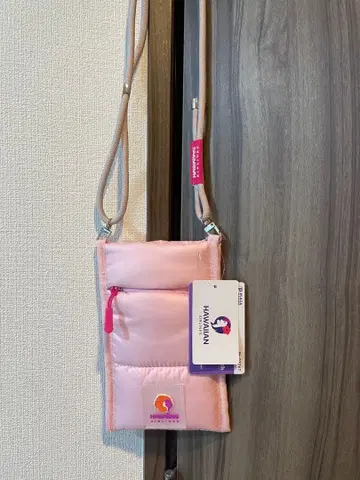 하와이안 항공 핑크 숄더백