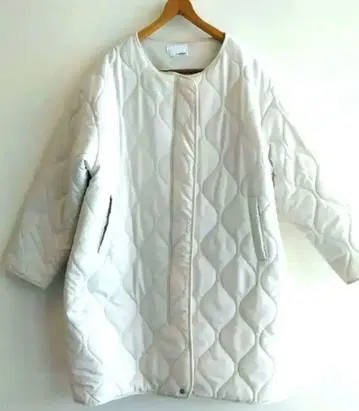 새상품 노카라 퀼팅 코트 자켓 블루종 3L 빅 사이즈