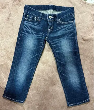 헤이세이 Y2K 갸루 카프리 팬츠 사브리나