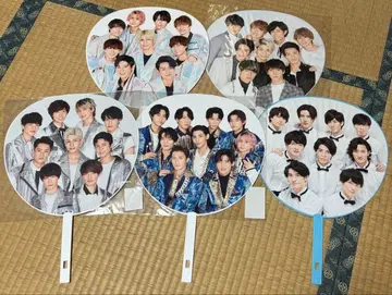 SnowMan 부채 세트