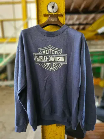 할리데이비슨 트레이닝복 네이비