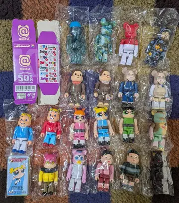 [ 시리즈 50 파워퍼프 외 19종 세트 ] 베어브릭 내부 가방 미개봉