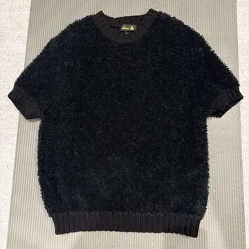 Drawer 블랙 반팔 스웨터 사이즈 1