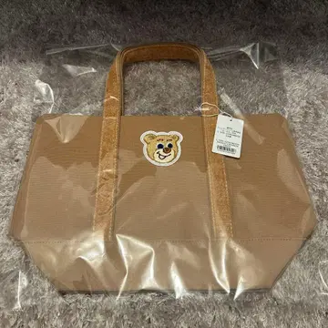 페이러 올드 테디 와펜 토트백 베이지