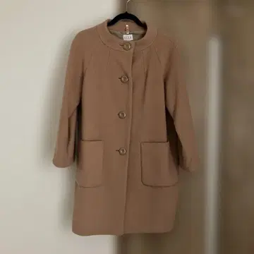 ELLE 울 코트 사이즈 38 새상품급