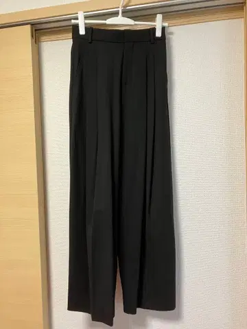 [ 미사용 새상품 ] 바나나리퍼블릭 블랙 와이드 팬츠