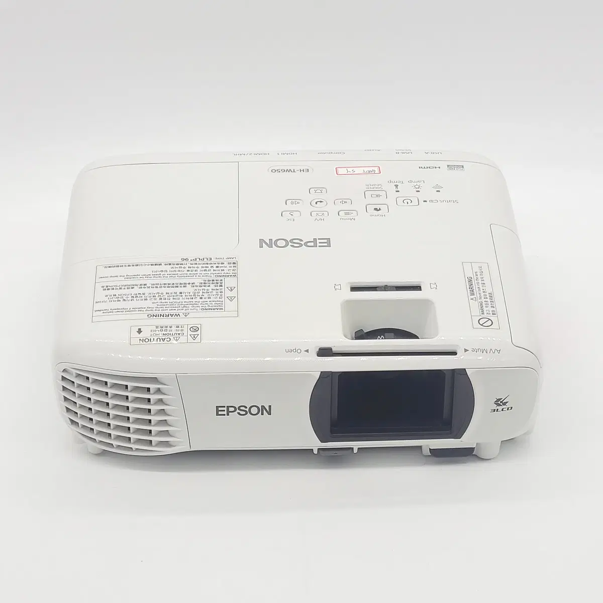 Epson EH-TW650 3100 ANSI Lumens Full HD Used Projector