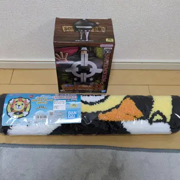 원피스 사우전드 써니호 러그 매트 & 바솔로뮤 곰 미개봉품