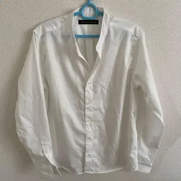 nano universe 화이트 긴팔 셔츠