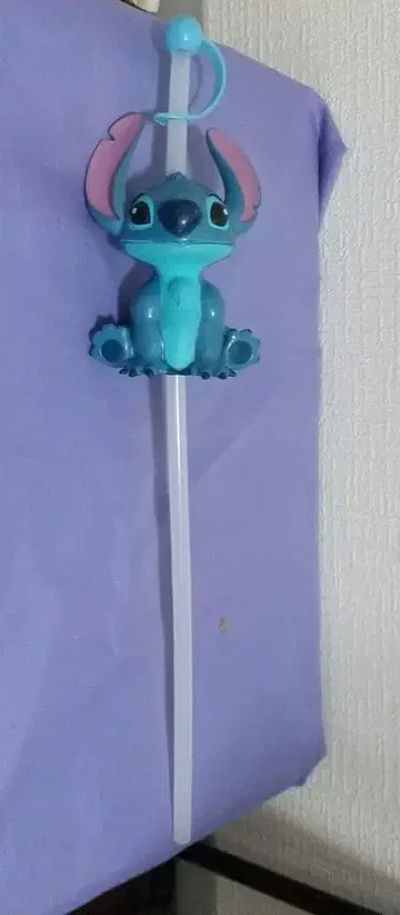 스티치 캐릭터형 스트로우