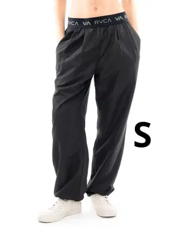 RVCA 여성용 VA JACQUARD BAND EAS 롱팬츠