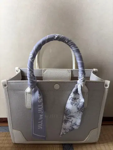 JILL BY JILLSTUART 스카프 토트백