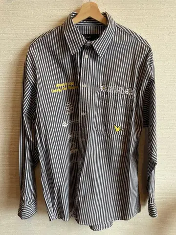MARK GONZALES 스트라이프 셔츠 M 사이즈
