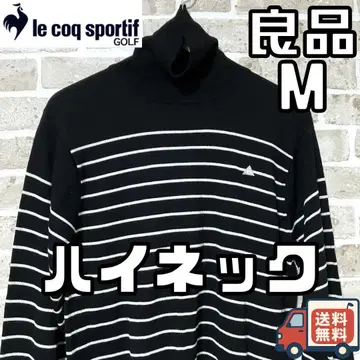 [ 24시간 이내/선착순 ] 르꼬끄골프 남성용 하이넥 스웨터 M 사이즈