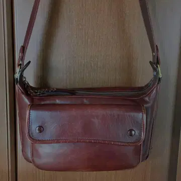 숄더백 천연 가죽