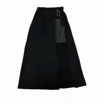 새상품급 SPIRAL GIRL 블랙 롱 스커트