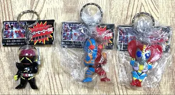 슈퍼히어로 작전 피규어 키링 3종