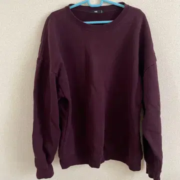 HARE 버건디 스웨트 셔츠 S