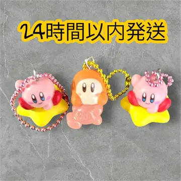 별의 커비 마스코트 앤 구미 키링 묶음 판매 3개 세트