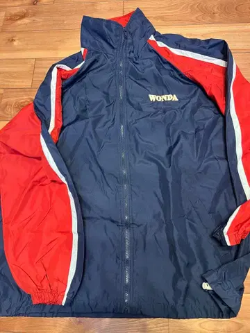 HONDA 나일론 자켓 네이비/레드