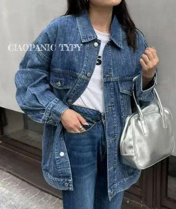 CIAOPANIC TYPY 빅 실루엣 단맛 데님 자켓