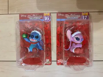 디즈니 HAPPY 복권 크리스마스 오너먼트 스티치 엔젤