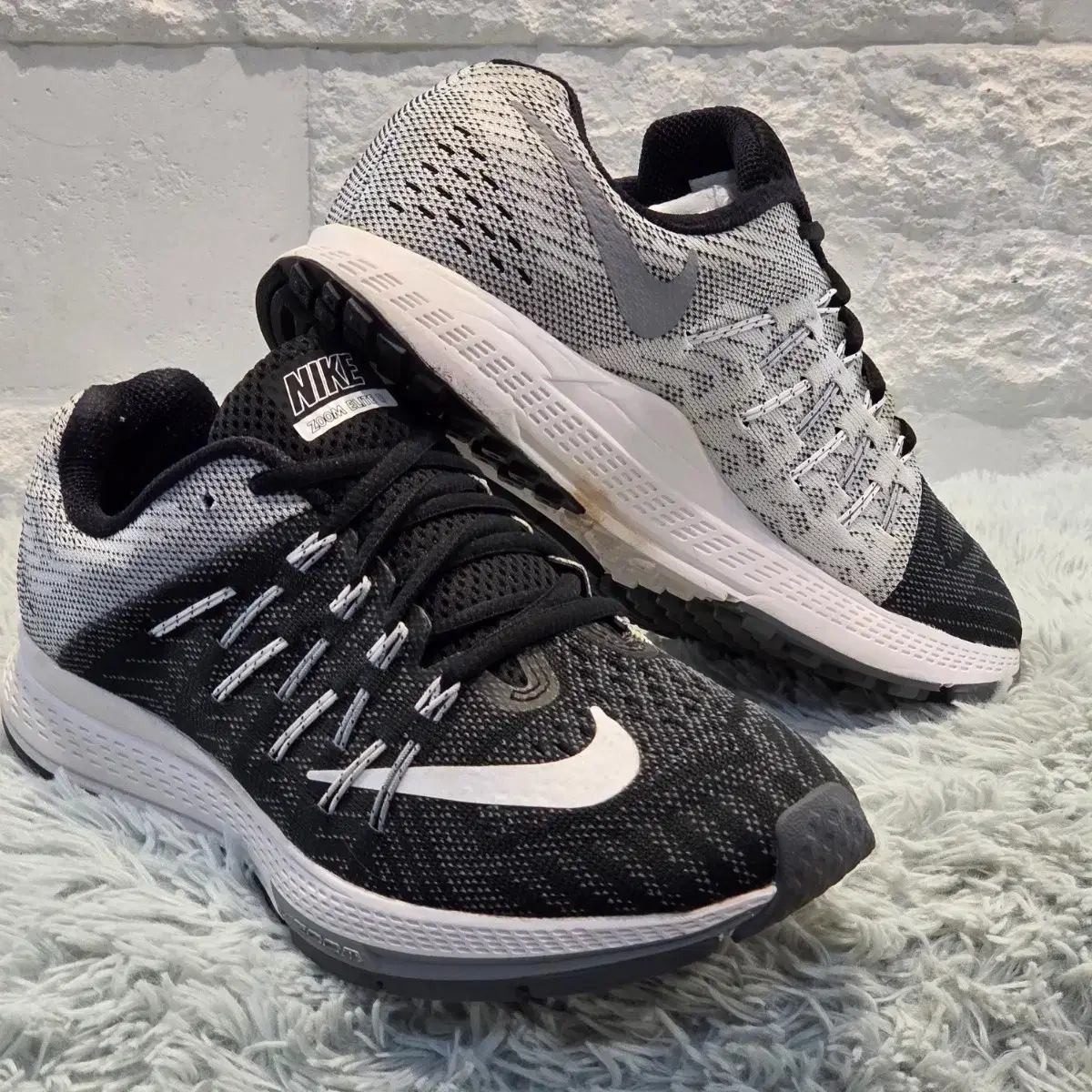 2a-27: Nike Zoom Pegasus 31 Black Gray 240mm