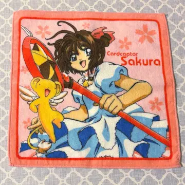 카드캡터 사쿠라 당시물 핸드 타월