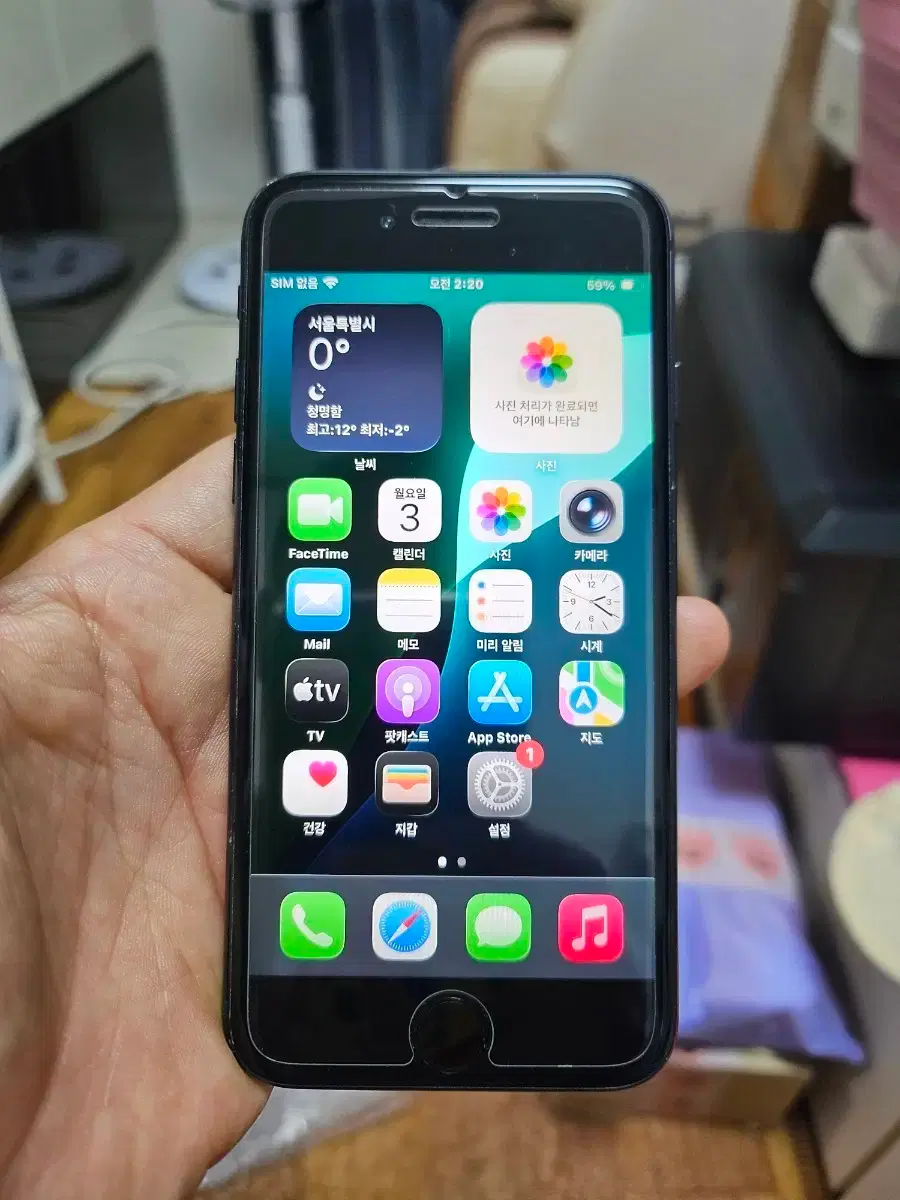 Apple iPhone SE3 Black 128GB 78% Unlocked Phone