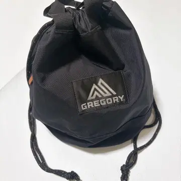 GREGORY 그레고리 CINCH BAG 블랙 복조리 숄더백